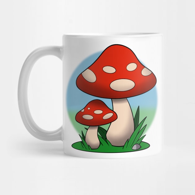 Mushrooms by Firestorm Fox